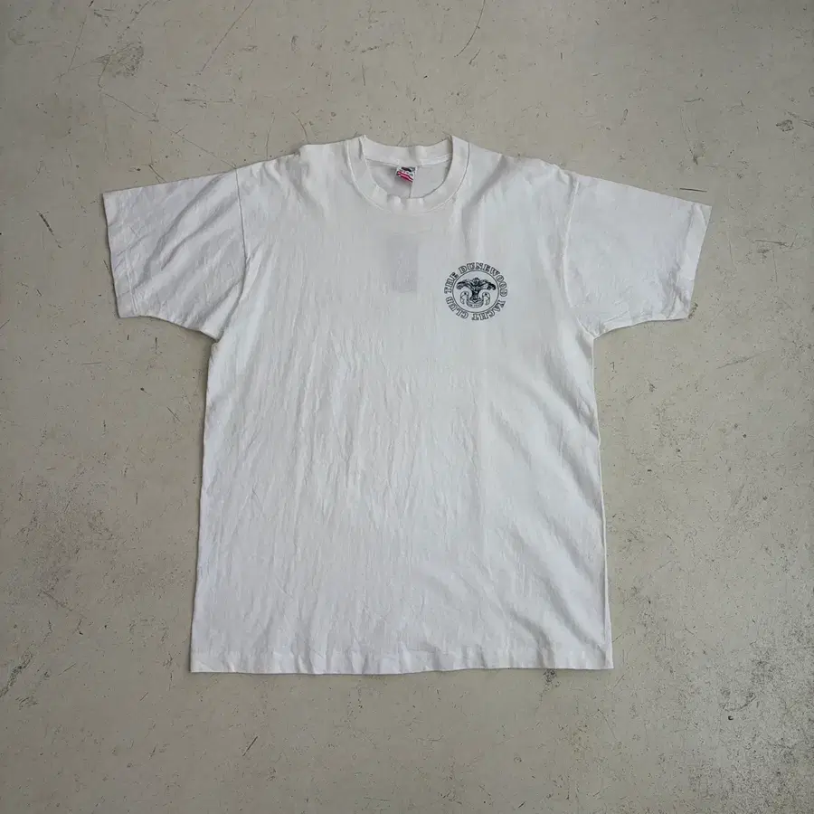 90s USA The Dunewood Yacht Club 반팔티 XL