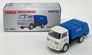토미텍 TOMICA LIMITED VINTAGE 마쓰다 E2000 청소차 (화이트/파랑) LV-186a