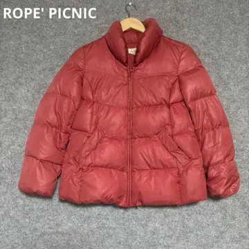 ROPE' PICNIC 빨간색 다운 자켓