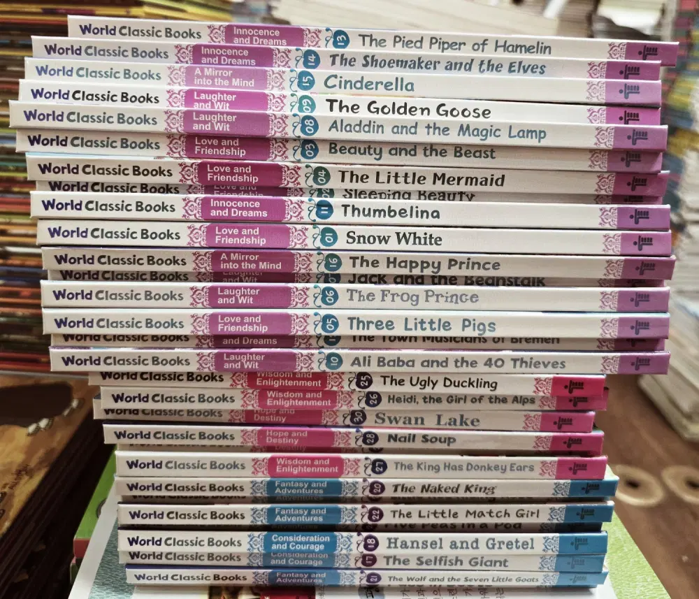World Classic Books 한국톨스토이 30권 세트 어린이영어 중고책