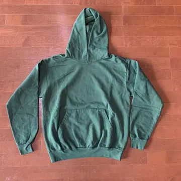 Los Angeles Apparel 풀오버 후드티 그린 L