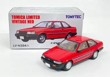 토미텍 TOMICA LIMITED VINTAGE NEO 도요타 코롤라 레빈 2도어 라임 (84년식) (빨간색) LV-N284b