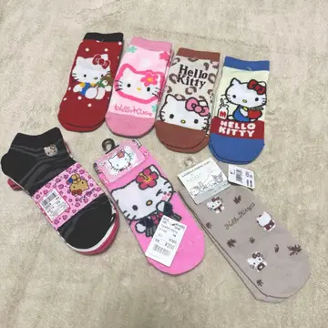 헬로키티 삭스 양말 7켤레 묶음 판매