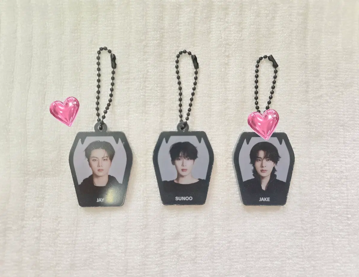 Enhypen Jay Sunwoo Jake Blood Saga Random Capsule Acrylic Keyring