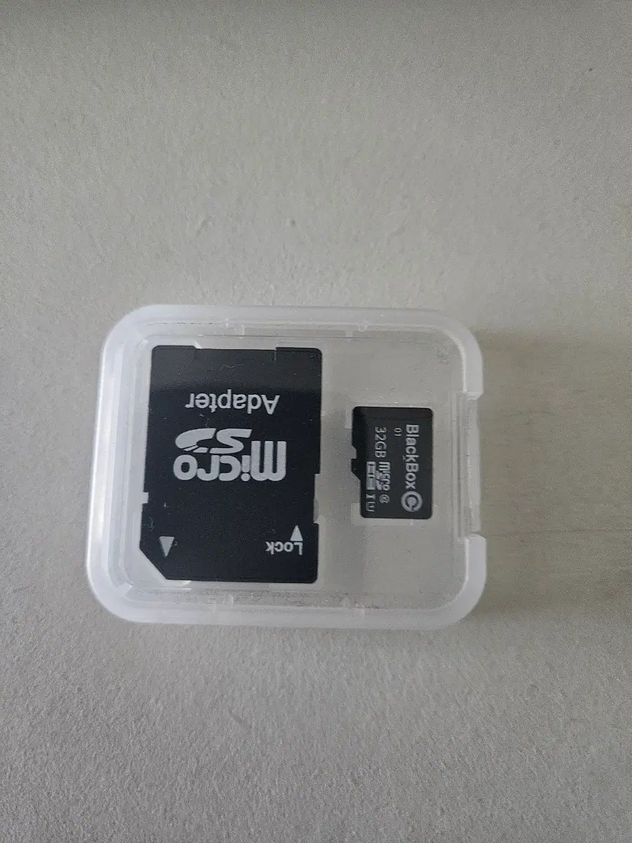 MicroSD 카드 32GB BlackBox 어댑터 포함