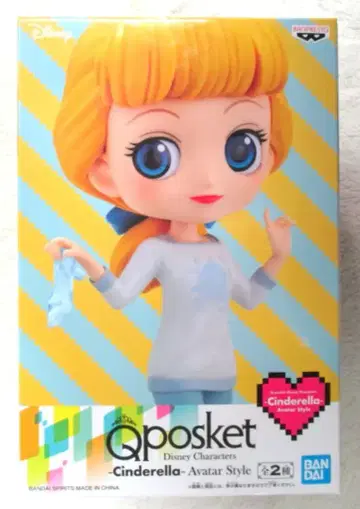 반프레스토 Q posket Disney Characters 신데렐라 아바타 스타일 신데렐라A 보통 컬러