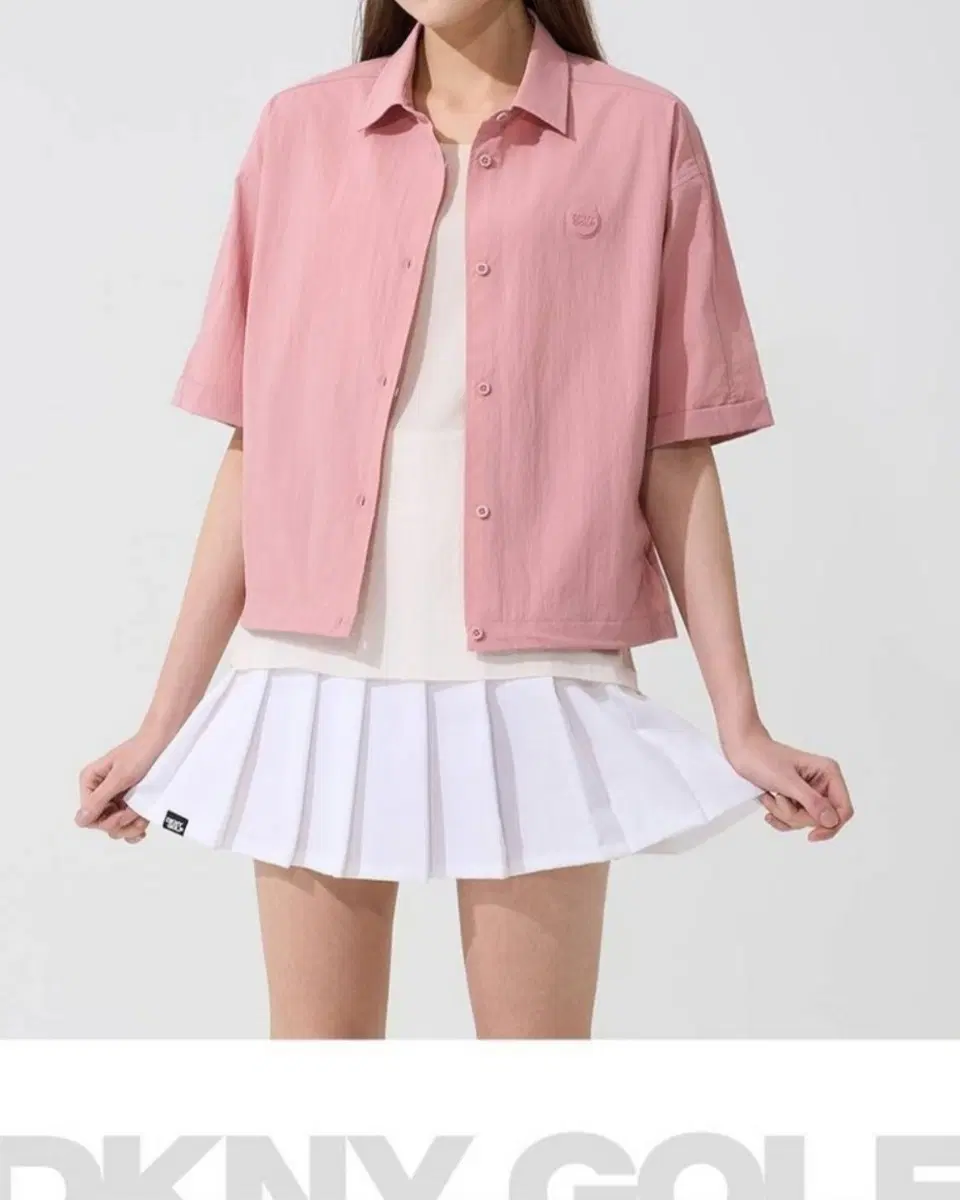 [DKNY GOLF] 여성 반팔 카라셔츠(100)