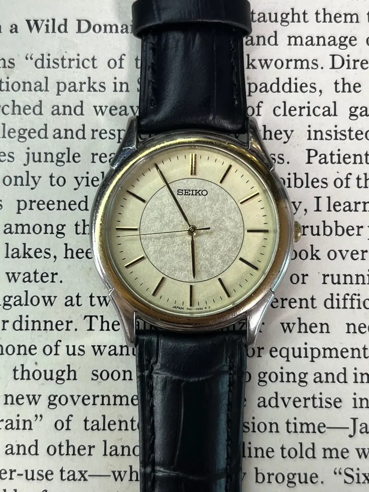 SEIKO Frosted mans Quartz