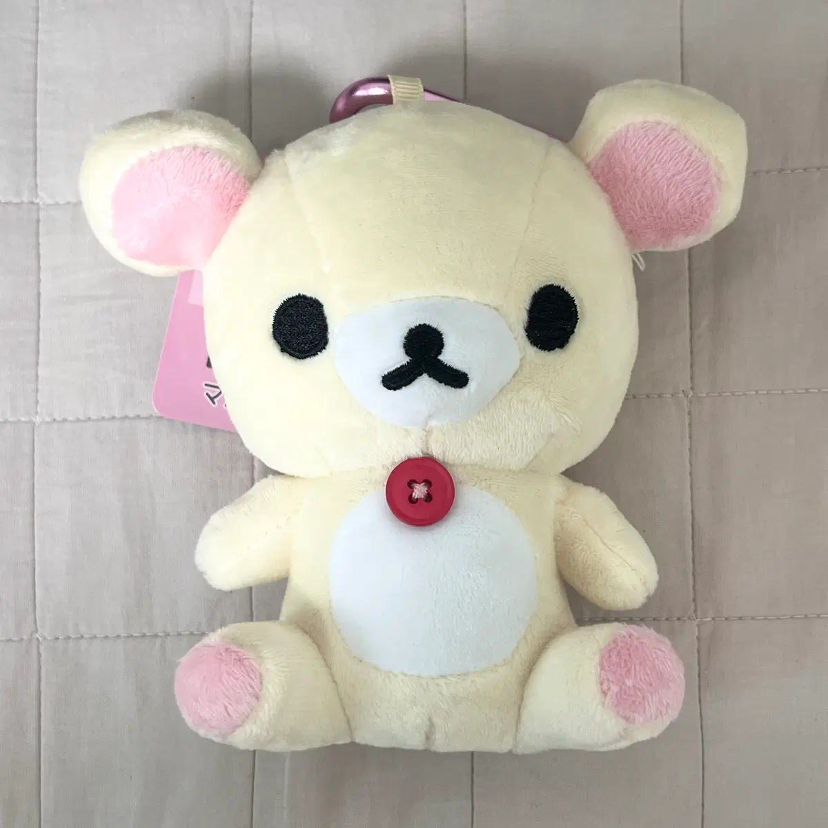코리락쿠마 카라비너 키링 인형