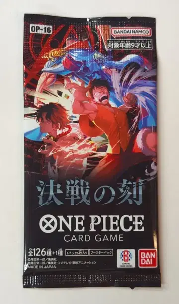 BANDAI 원피스 카드 게임 OP16 결전의 시간 팩