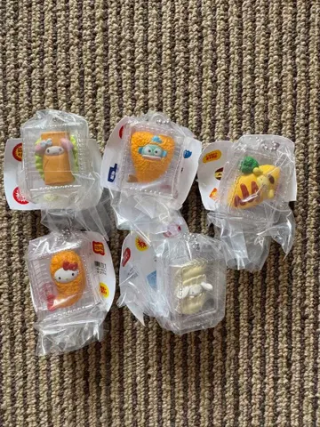 산리오 캐릭터즈 변신 반찬 마스코트 컴플리트