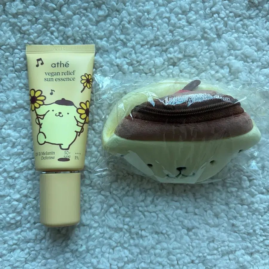 아떼 폼폼푸린 선크림 파우치 콜라보 기획세트
