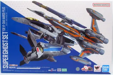 BANDAI SPIRITS DX 초합금 VF-31AX 카이로스 플러스 (하야테 인멜만기) 대응 슈퍼 고스트 세트