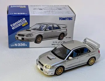 TOMYTEC TOMICA LIMITED VINTAGE NEO 스바루 임프레자 WRX STi (은색) 2003년식 TLVN336b