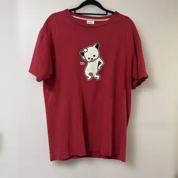CUNE 티셔츠 고양이 귀 레드 당시 물건