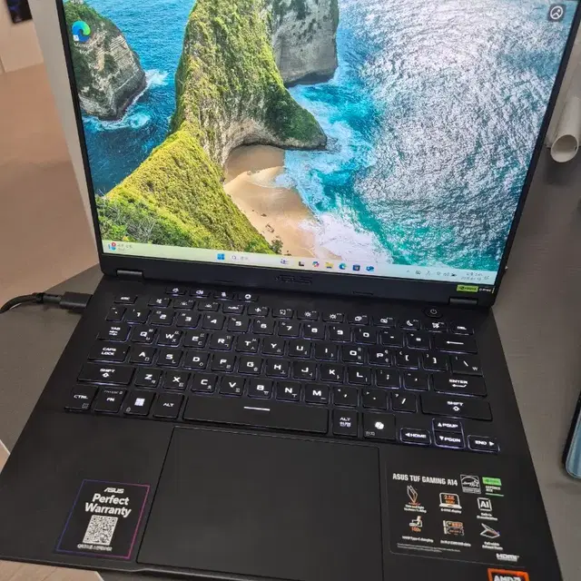 아수스 터프 게이밍노트북 A 14인치 라이젠7 8845HS rtx4060 램32gb