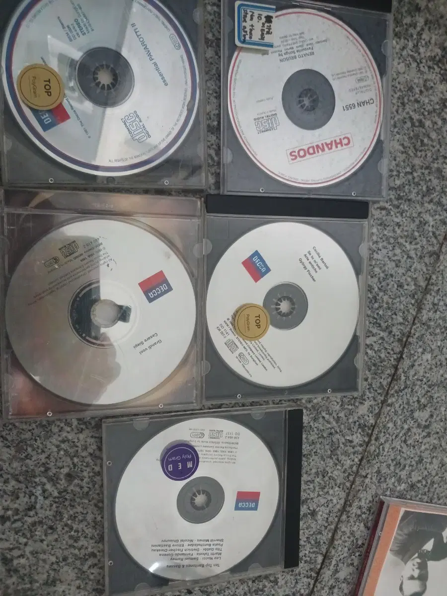 클래식 CD 앨범 5장 (데카, 챈도스, 폴리그램)