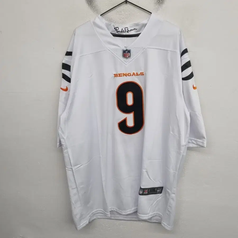NFL 신시내티 벵갈스 조 버로우 미식 축구 유니폼