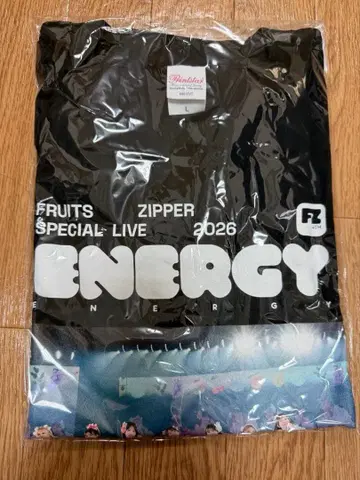 FRUITS ZIPPER energy 스키 복권 A상 라이브 셔츠