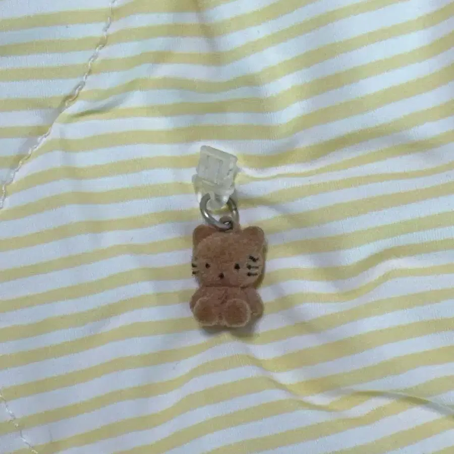 C타입 충전단자 마개 초코고양이