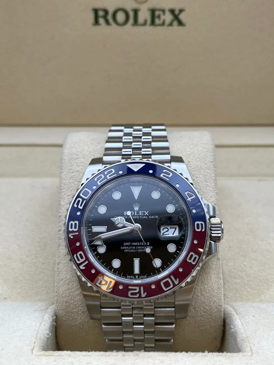 롤렉스 GMT MASTER2 지엠티마스터2 펩시걸 판매합니다
