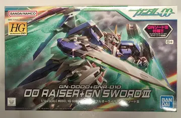 BANDAI SPIRITS/BANDAINAMCO HG GUNDAM 00 1/144 반다이남코판 더블오 라이저+GN 소드 III 54