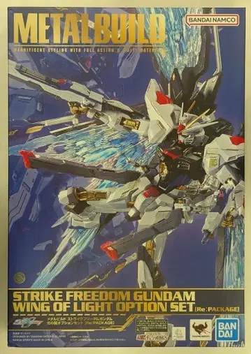 BANDAI SPIRITS METAL BUILD 기동전사 건담 SEED DESTINY 스트라이크 프리덤 건담 빛의 날개 옵션 세트 [Re:PACKAGE]