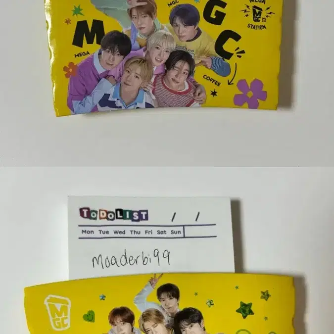엔시티위시 메카 컵홀더 2개 세트