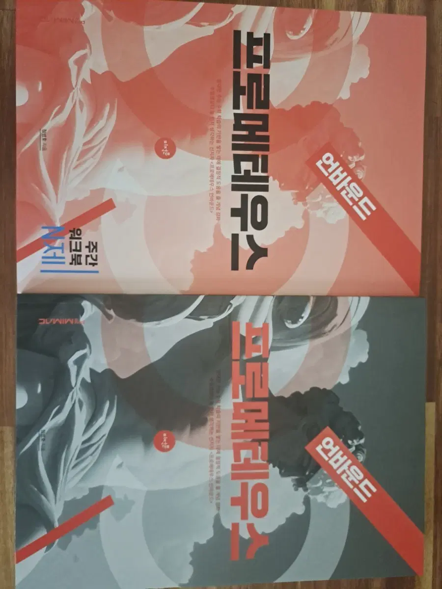 프로메테우스 언바운드 미적분, 주간 워크북 n제