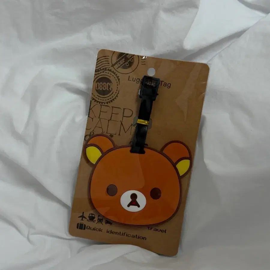 새제품) 리락쿠마 얼굴 러기지택