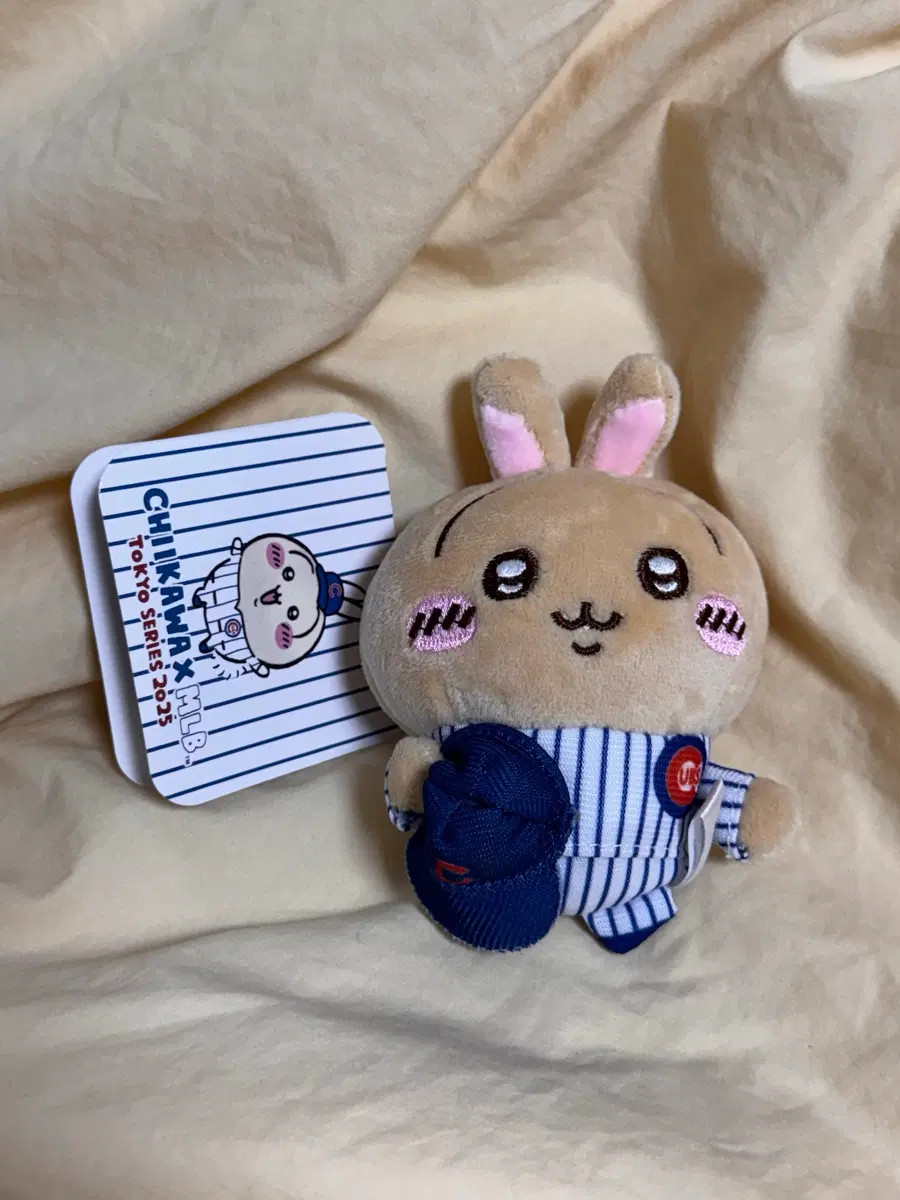 치이카와 mlb 우사기 야구 모자 우사기 도쿄시리즈 컵스 마스코트
