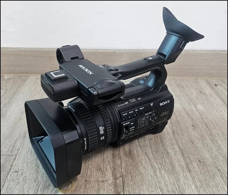 소니(SONY) PXW-Z150 4K 캠코더 세트 (IDX 대용량 배터리 2개+정품배터리+에이스빌 가방 포함)