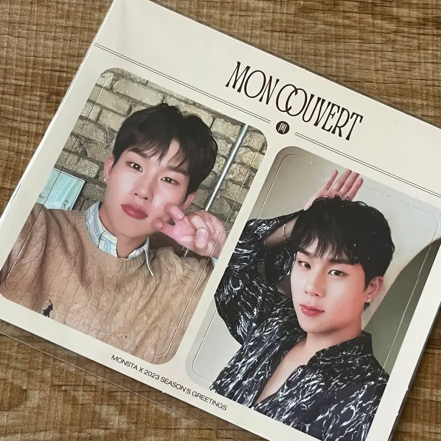 몬스타엑스 2023 시즌그리팅 주헌 스타쉽특전 포카