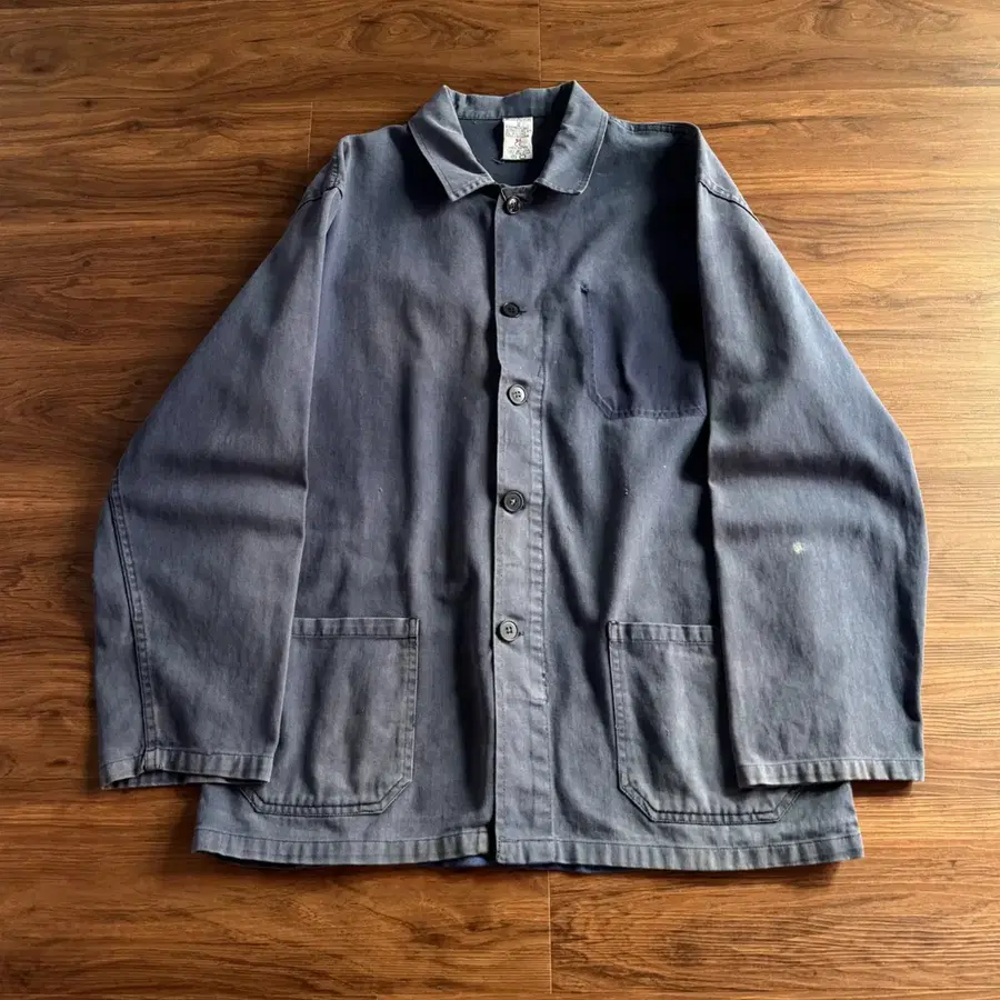 [XL]90's 빈티지 썬페이딩 프렌치 워크자켓