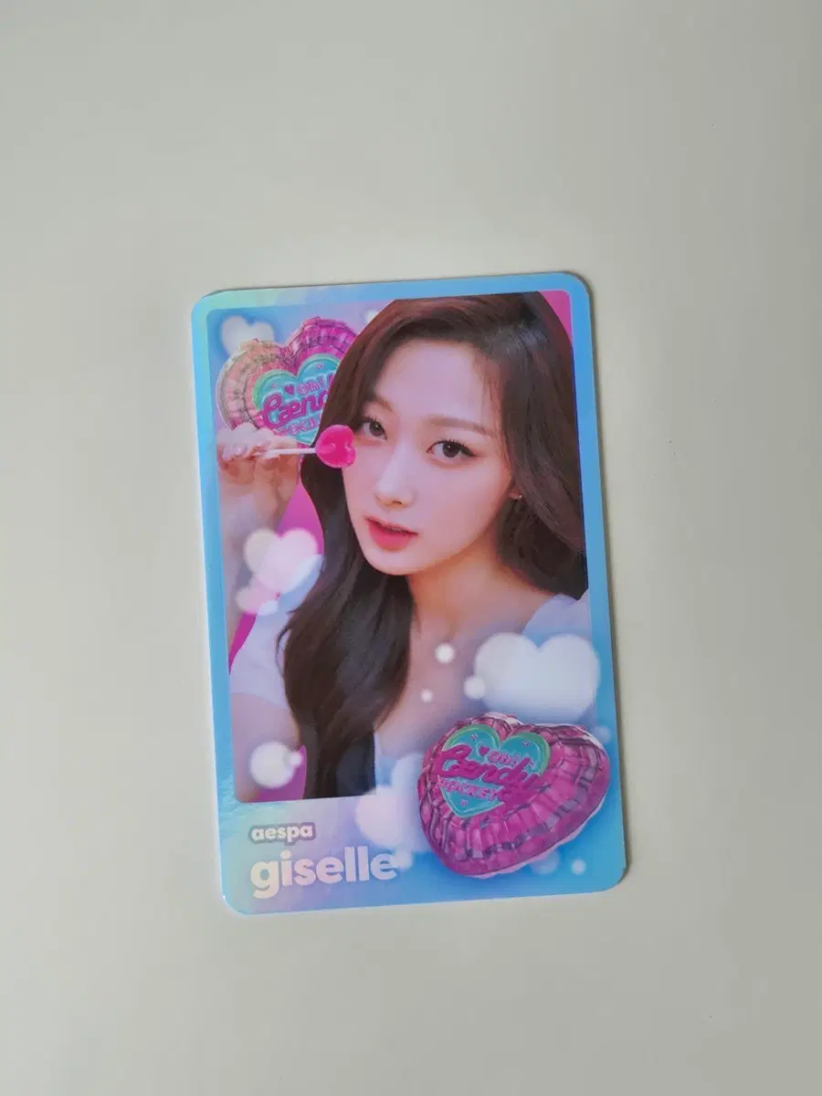 에스파 지젤 Oh! Caendy Pocket Part.1 random ceandycard pack 포카 하자X