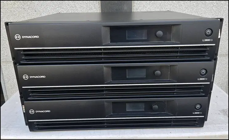 다이나코드(Dynacord) L2800FD DSP 파워앰프