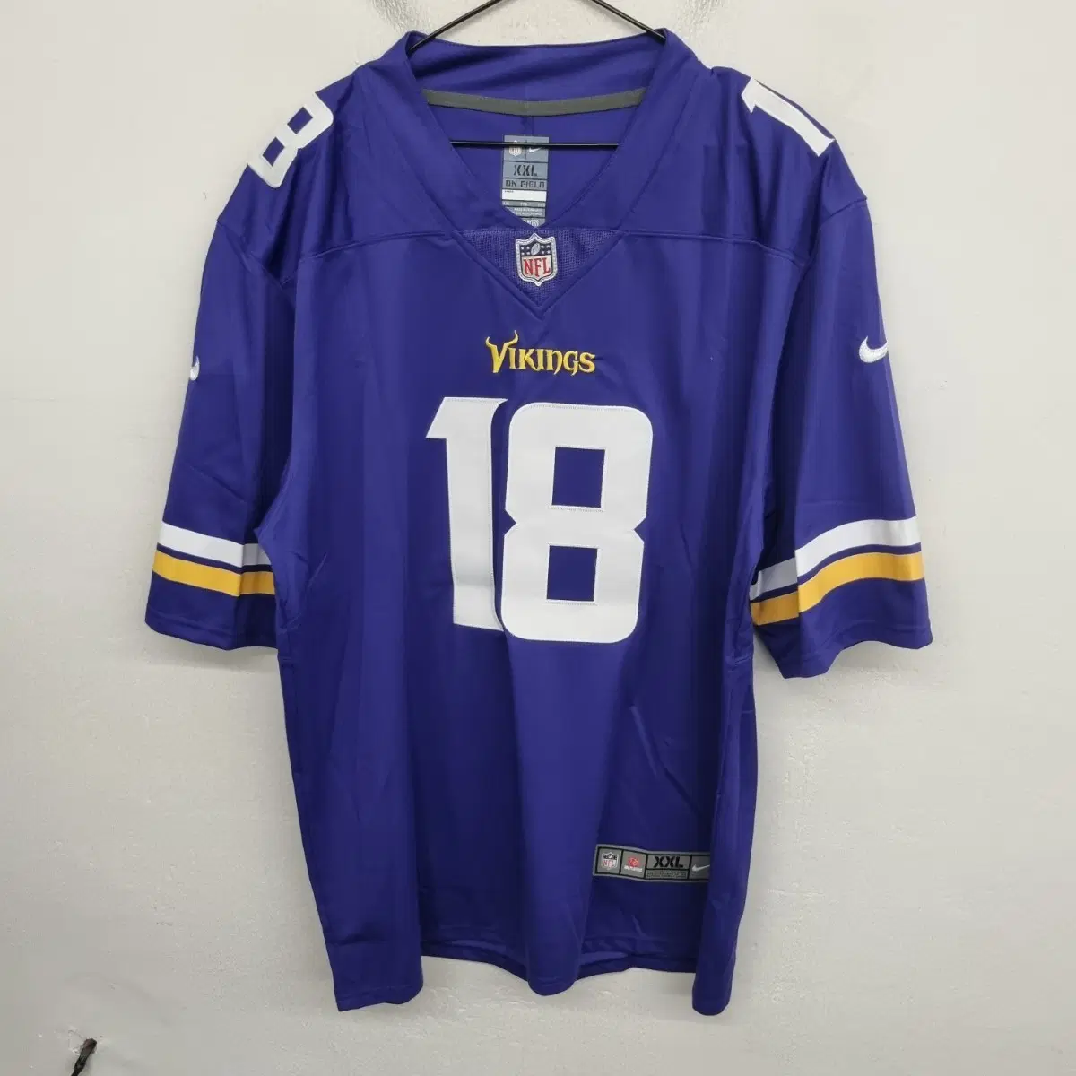 NFL 미네소타 바이킹스 저스틴 제퍼슨 미식 축구 유니폼