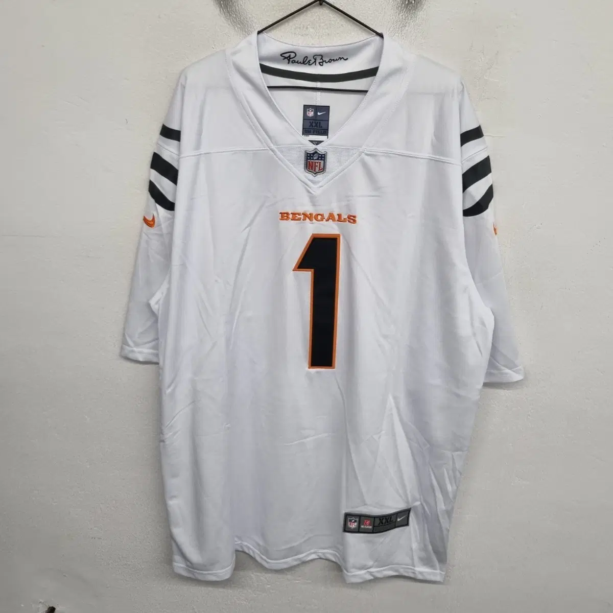 NFL 신시내티 벵갈스 자마 체이스 미식 축구 유니폼
