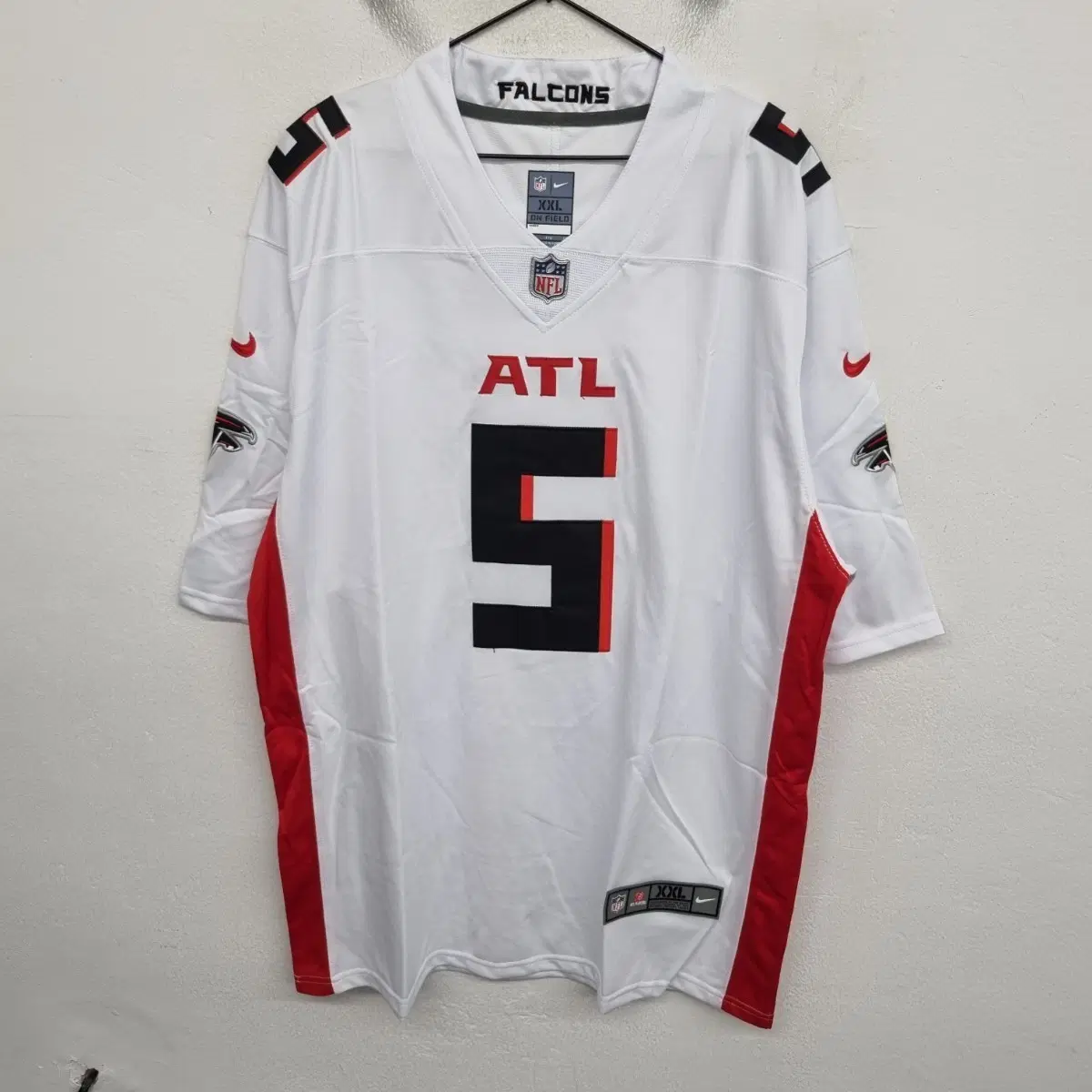NFL 애틀란타 팰컨스 드레이크 런던 미식 축구 유니폼