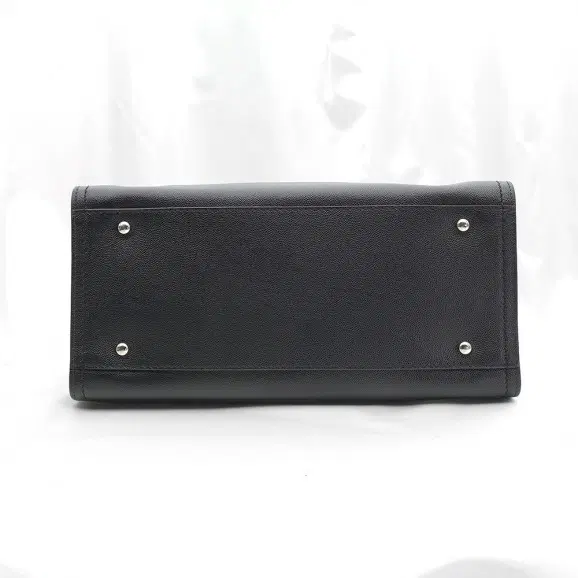 샤넬 Chanel(샤넬) A57068 블랙 레더 은장 도빌 라지 체인 숄더백 (25번대) 사진 5