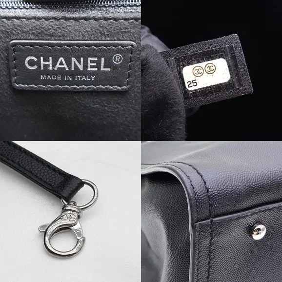 샤넬 Chanel(샤넬) A57068 블랙 레더 은장 도빌 라지 체인 숄더백 (25번대) 사진 7