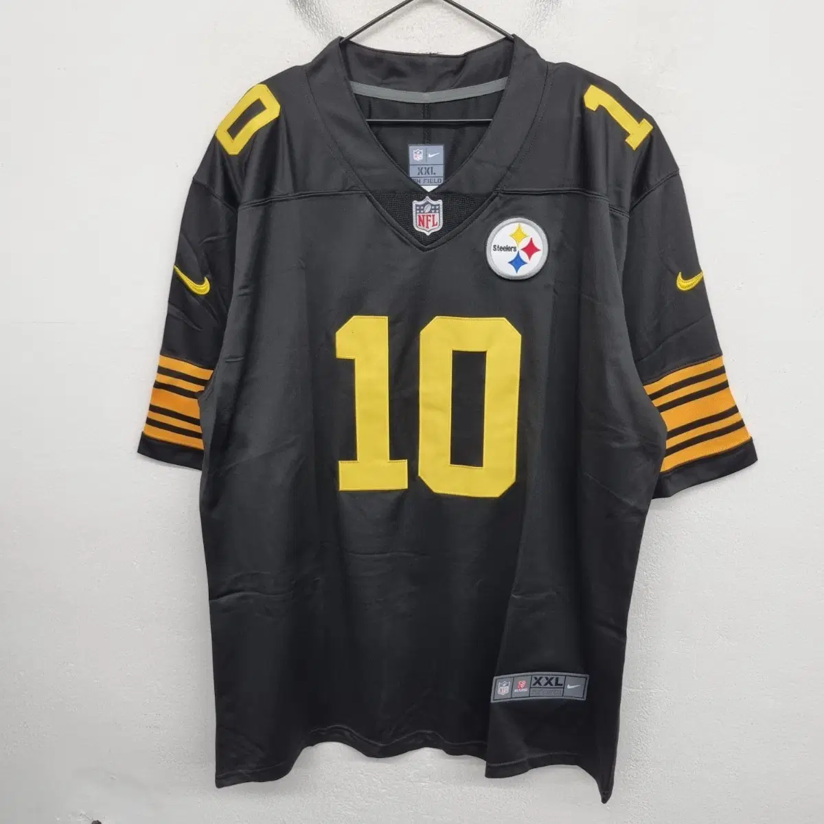 NFL 피츠버그 스틸러스 미치 트로비스키 미식 축구 유니폼