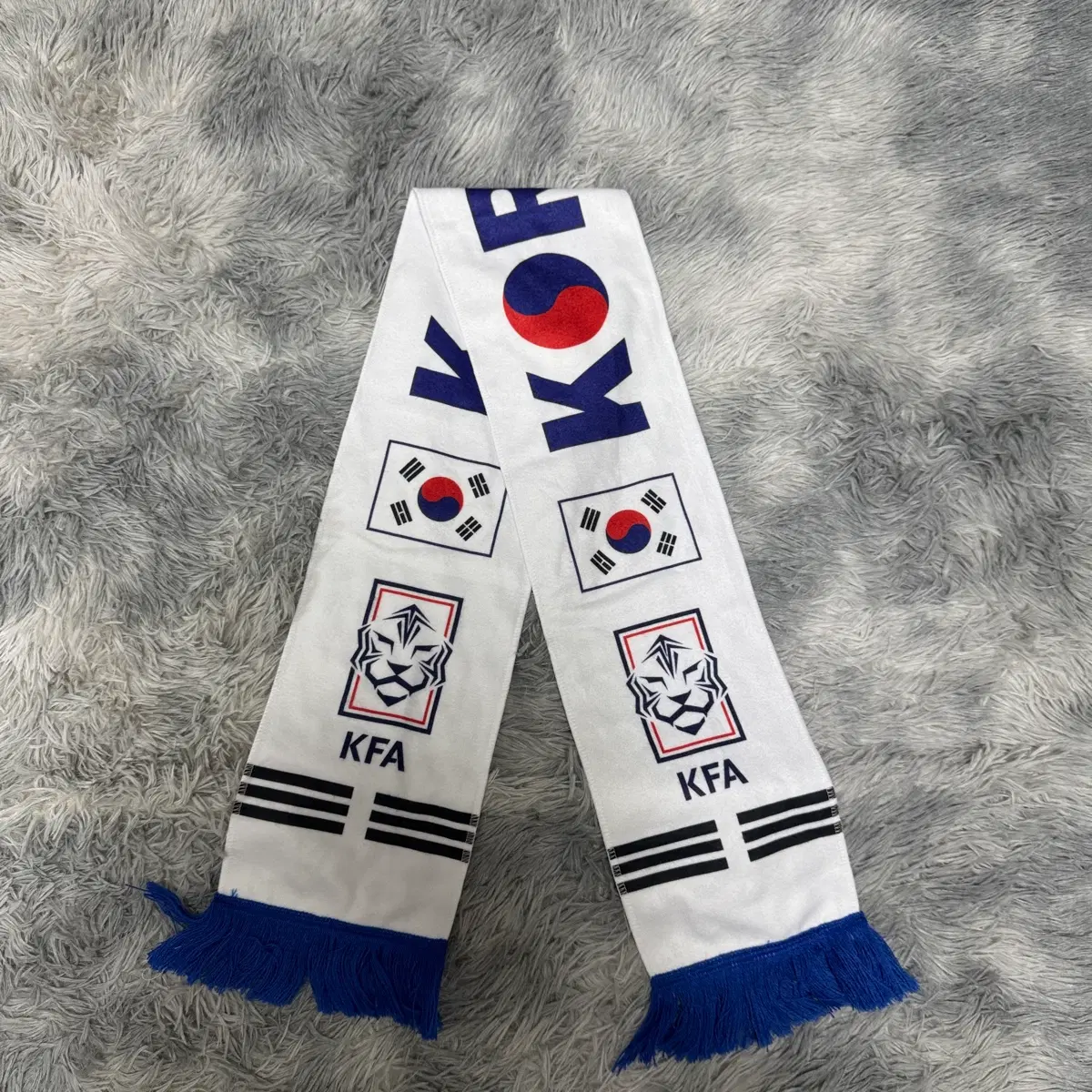 대한민국 축구 kfa 국가대표 머플러 148x18