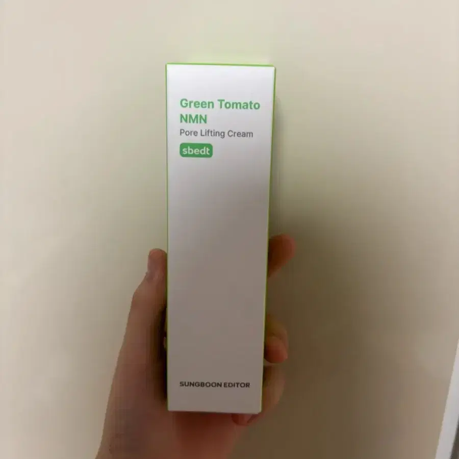미개봉 성분에디터 그린토마토 NMN 포어 리프팅 크림