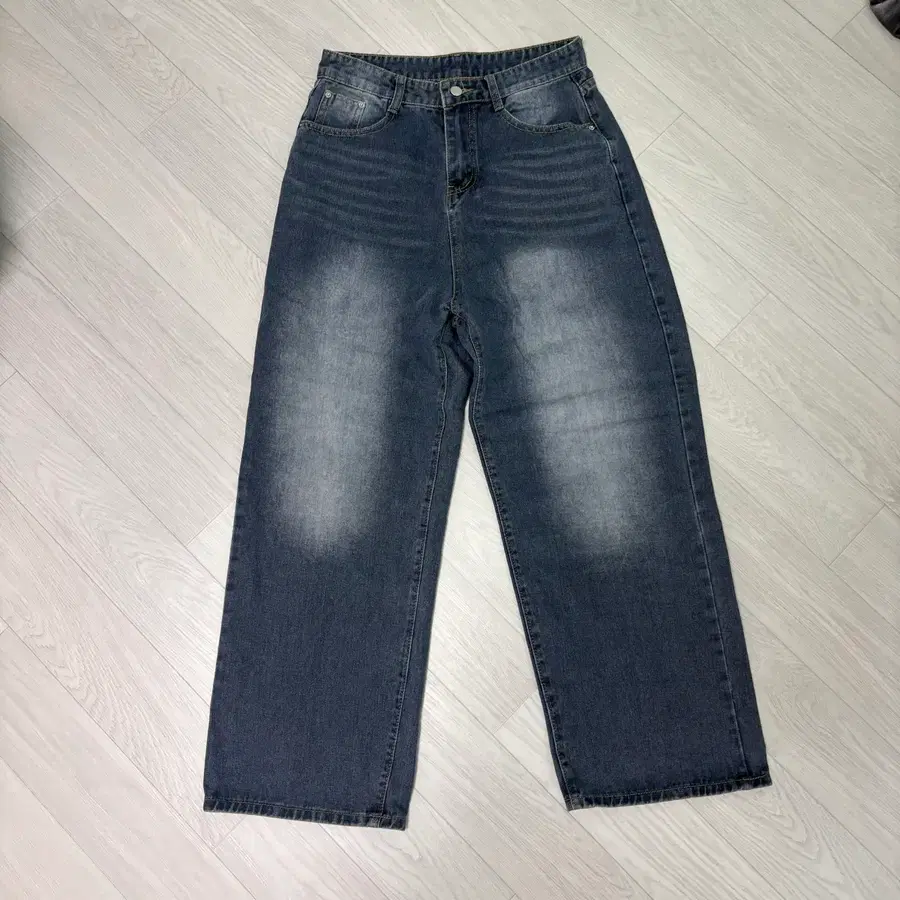 와이드 데님 팬츠