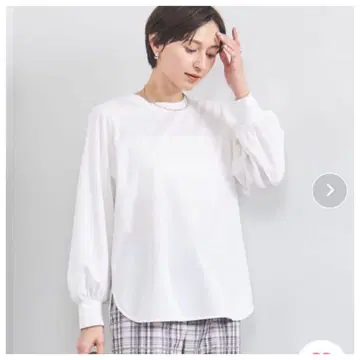 UNITED ARROWS 분또 셔츠테일 티셔츠