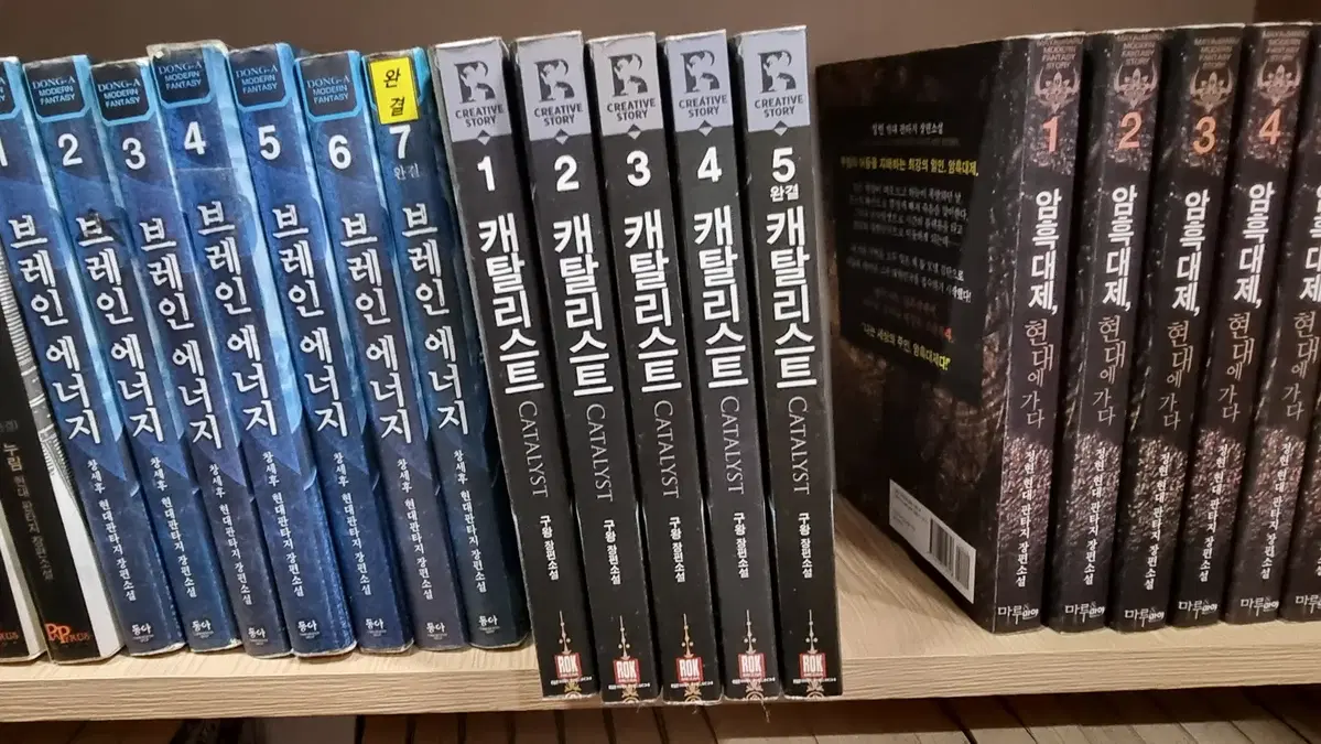 캐탈리스트 1-5 완 구왕 판타지 소설