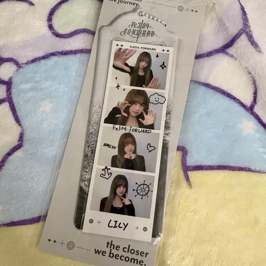엔믹스 인생네컷 키링 릴리 미개봉 새상품