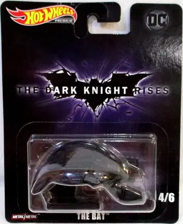 MATTEL HOTWHEELS THE DARK KNIGHT RISES THE BAT 4/6