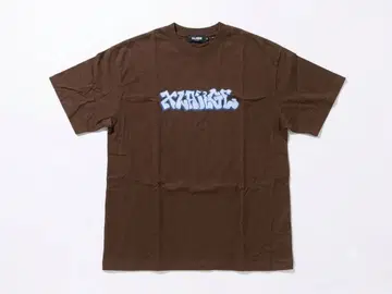 XLARGE 그래픽 T셔츠 브라운 스트릿